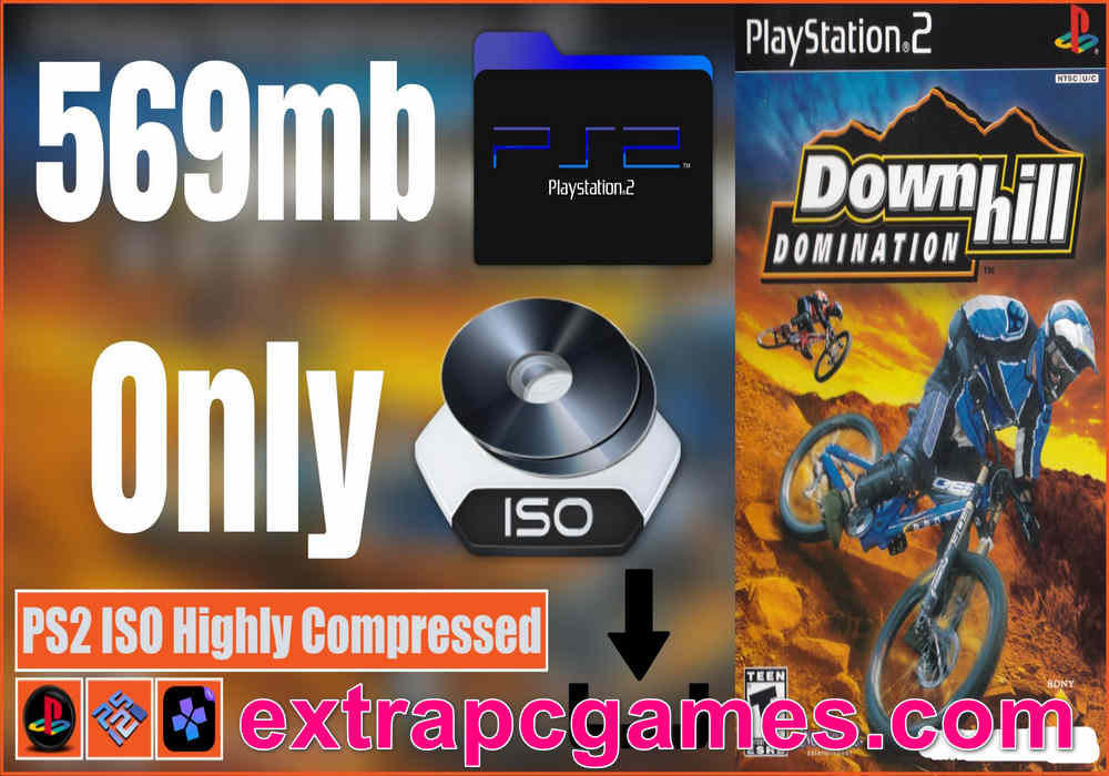 Downhill Domination PS2 ISO and PC ISO Highly Compressed Game Free Download