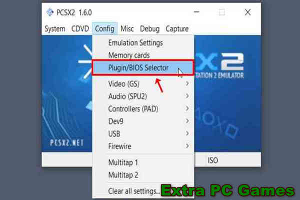 Step 15 Go to Plugin BIOS Selector