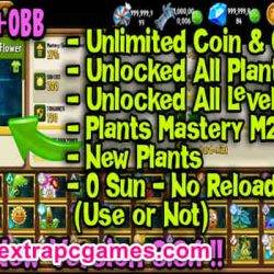 Plants vs Zombies 2 MOD Unlimited Coins Gems Suns Game Free Download