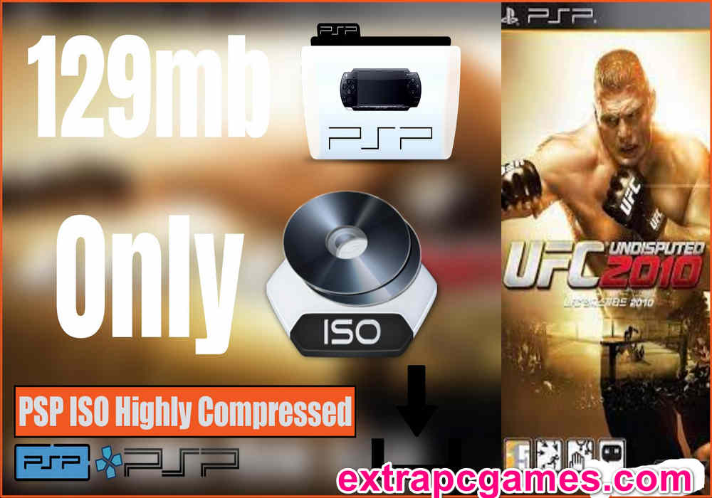 UFC Undisputed 2010 PSP and PC ISO Highly Compressed Free Download