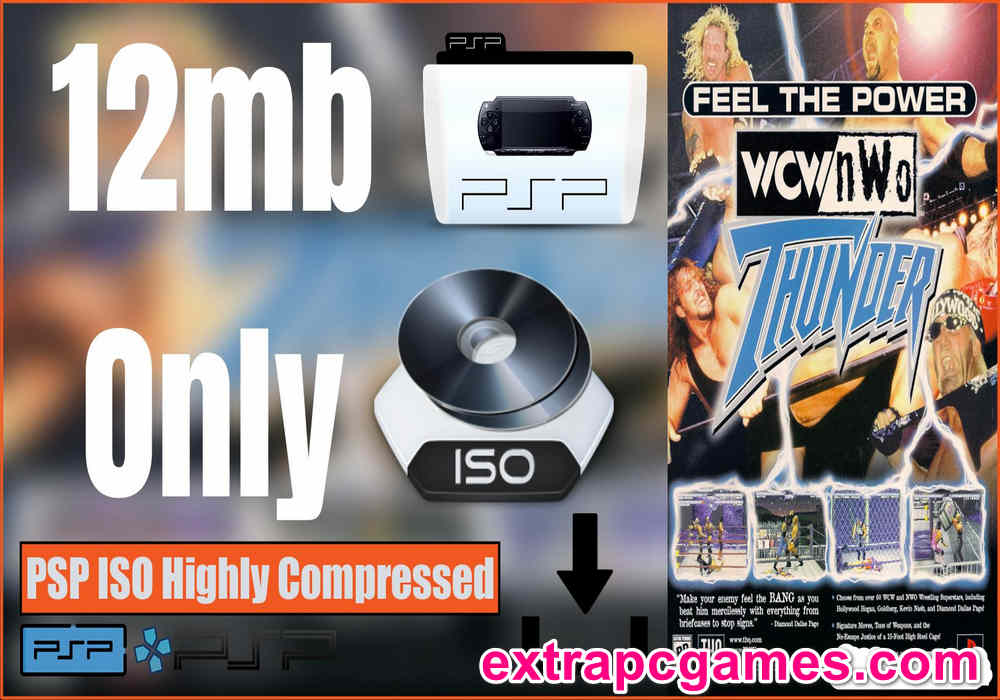 WCW nWo Thunder PSP and PC ISO Game Highly Compressed Download