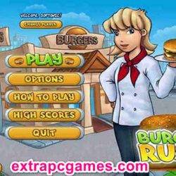 Burger Rush Pre Installed Game Free Download