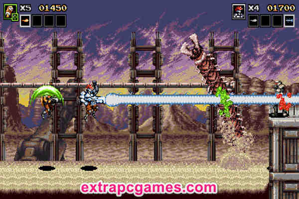 Download Blazing Chrome Pre Installed Game For PC