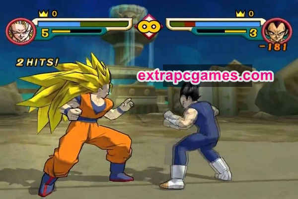 Download DRAGON BALL Z SHIN BUDOKAI 2 Game For PC