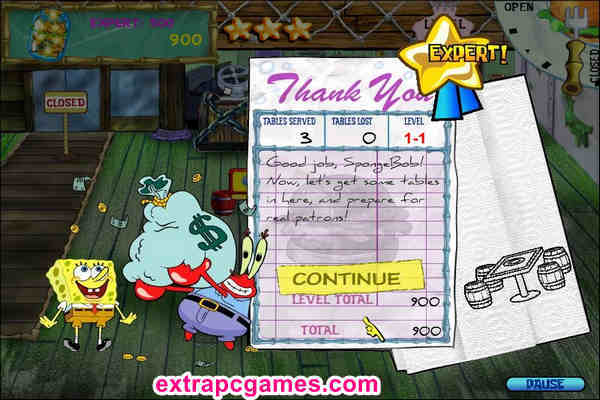 SpongeBob SquarePants Diner Dash Repack PC Game Download