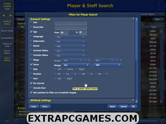 Championship Manager 0304 PC Download